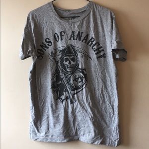 🌞 3/15$ Sons Of Anarchy Reaper Skeleton Tee - L